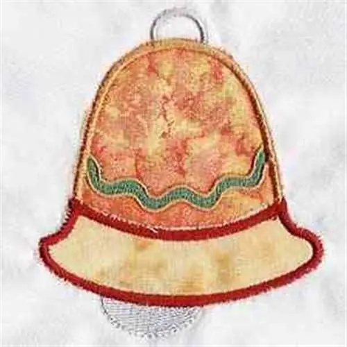Applique Bell Embroidery Design Fan Favorite