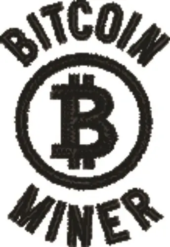 Bitcoin Miner Embroidery Design Secure Checkout