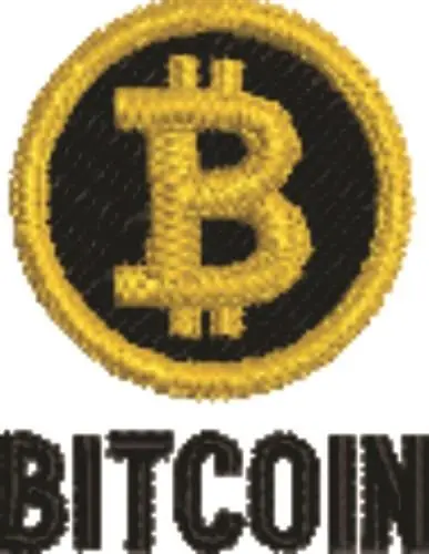 Don’t Miss Out Bitcoin Embroidery Design