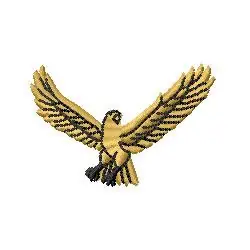 Hawk Embroidery Design Reduced Price
