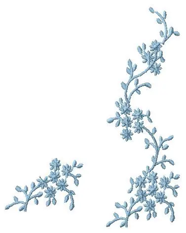 Floral Embroidery Design Bulk Order