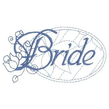 Big Sale Bride Embroidery Design