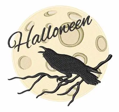 Halloween Bird Embroidery Design Hassle-Free Returns