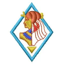 Direct From Manufacturer Lady Embroidery Design