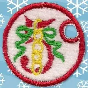 5th Day Charm Embroidery Design While Supplies Last