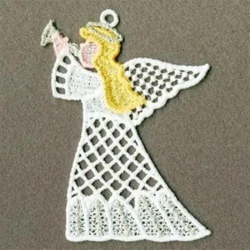 FSL Joyful Angels Embroidery Design Affordable