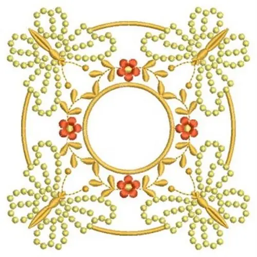 Candlewick Butterfly Decor Embroidery Design Free Returns