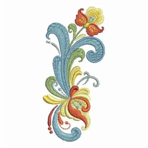 Rosemaling Decor Embroidery Design Fresh Stock