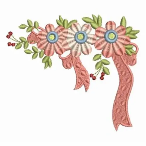 Express Delivery Floral Dreams Embroidery Design