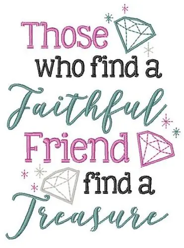 Faithful Friend Embroidery Design Limited Edition