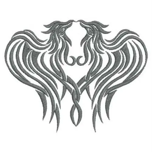 Tribal Phoenix Embroidery Design Today Only