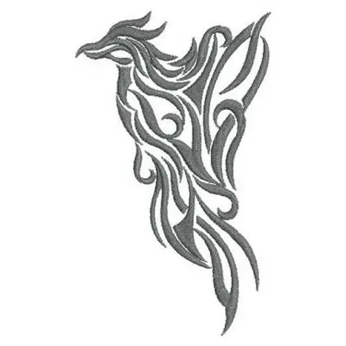 Grab Now Tribal Phoenix Embroidery Design