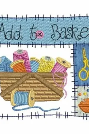 Add To Basket Embroidery Design Factory Price