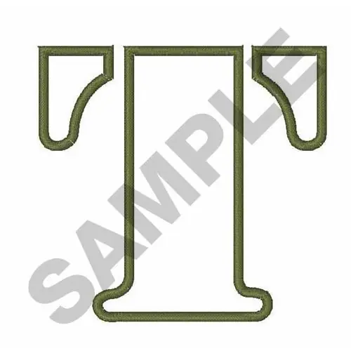 OPEN MILITARY STENCIL T Embroidery Design Save Now