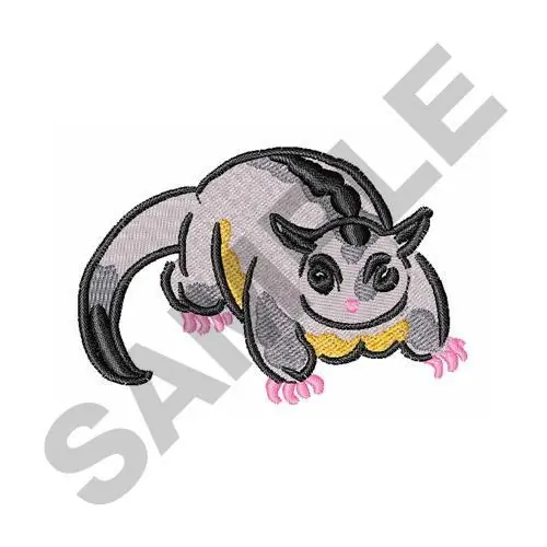 Last Chance Sugar Glider Embroidery Design