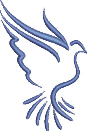 Shop Now Small Peace Dove Embroidery Design
