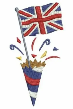 Wholesale London Party Embroidery Design