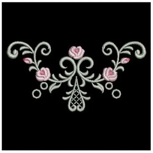 Rose Decoration Embroidery Design Must Have