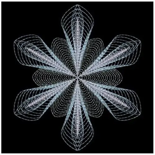 Handmade Snowflake Design Embroidery Design
