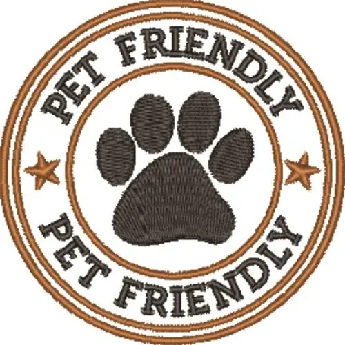 Premium Pet Friendly Embroidery Design