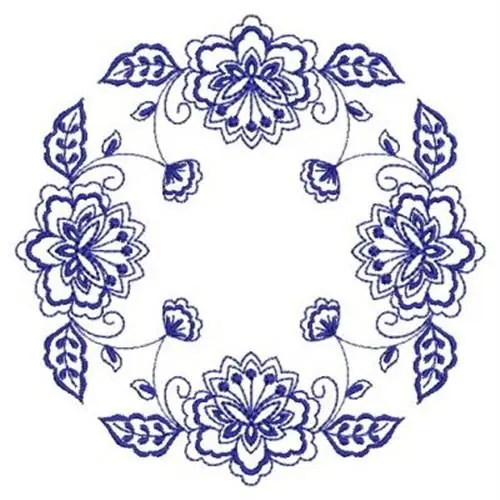 Flower Decor Embroidery Design Final Sale