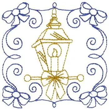 Bulk Order Lamp Post Embroidery Design