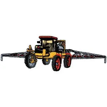 Field Sprayer Embroidery Design New Arrival