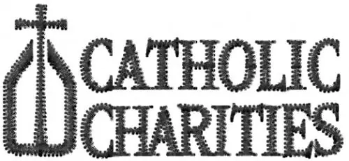 Catholic Charities Embroidery Design Mega Sale