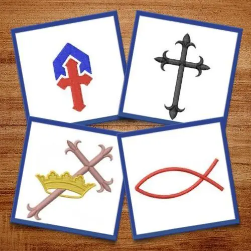 Certified Christian Fellowship Embroidery design pack by Datastitch, Embroidery Packs on EmbroideryDesigns.com