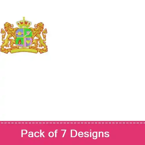 Instant Buy Crests Embroidery design pack by Datastitch, Embroidery Packs on EmbroideryDesigns.com