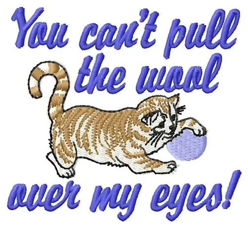 Best Choice Cant Pull Wool Embroidery Design
