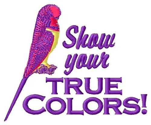Super Sale True Colors Embroidery Design