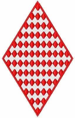 Diamond Suit Embroidery Design Save Now