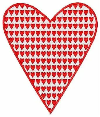Hot Picks Hearts Poker Cards Embroidery Design