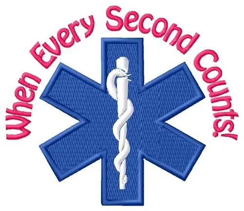 Every Second Counts Embroidery Design Final Sale