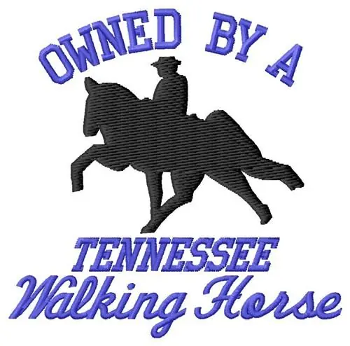 Owned By Horse Embroidery Design Today Only