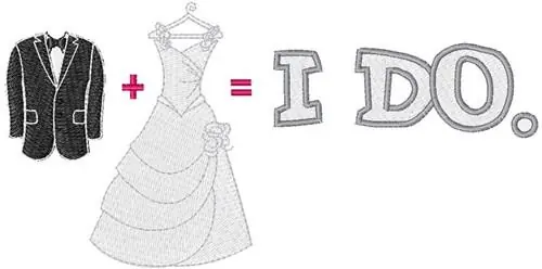 I Do Embroidery Design Original