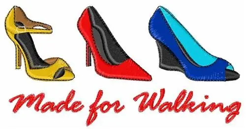 Made For Walking Embroidery Design Fresh Stock
