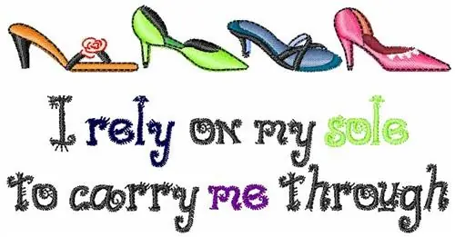 Carry Me Through Embroidery Design Limited Offer