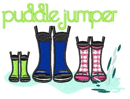 Budget Puddle Jumper Embroidery Design