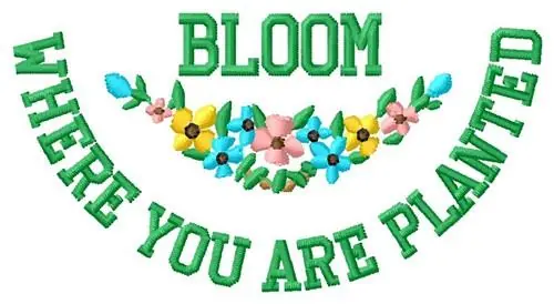 Weekend Sale Where Planted Embroidery Design