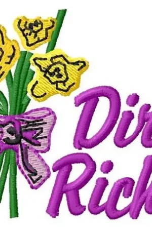 Affordable Dirt Rich Embroidery Design