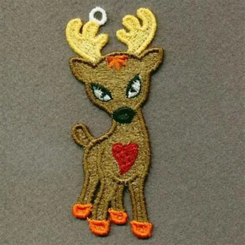 FSL Front Facing Deer Embroidery Design Get Yours