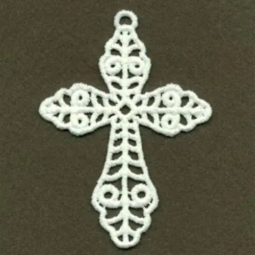 FSL Cross Bookmark Embroidery Design Next Day Delivery
