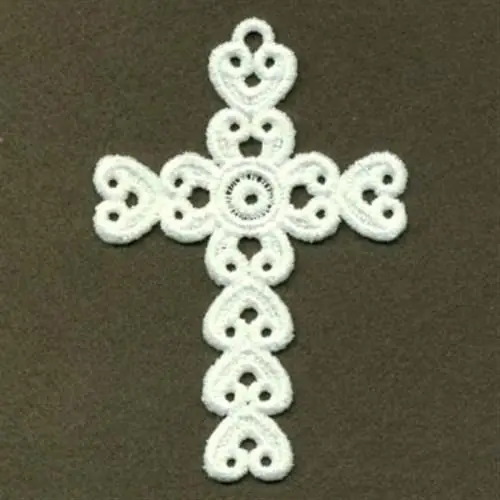 FSL Decorative Latin Cross Embroidery Design Today Only