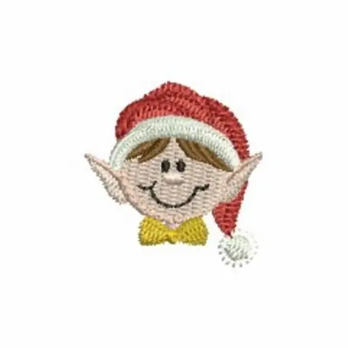 Shop Now Mini Christmas Elf Embroidery Design