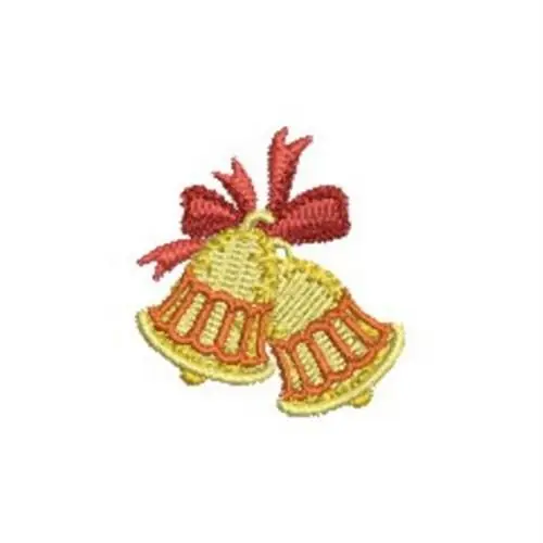 Mini Christmas Bells Embroidery Design Top Rated