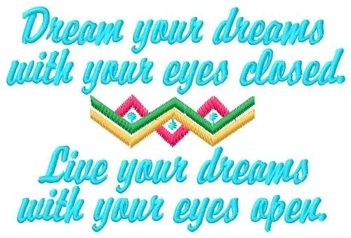 Weekend Sale Eyes Open Embroidery Design