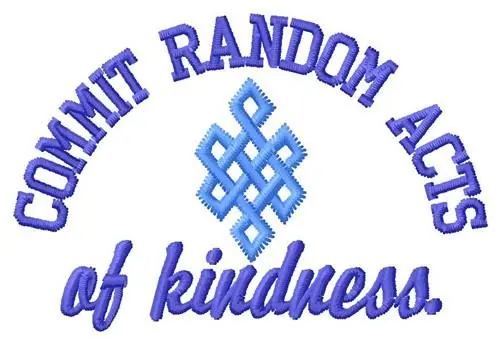 Random Acts Embroidery Design Free Returns
