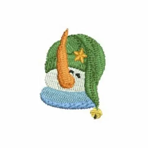 Mini Decorative Snowman Embroidery Design Direct From Factory